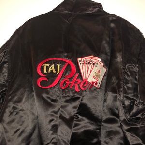 TRUMP Taj Mahal Poker vintage jacket